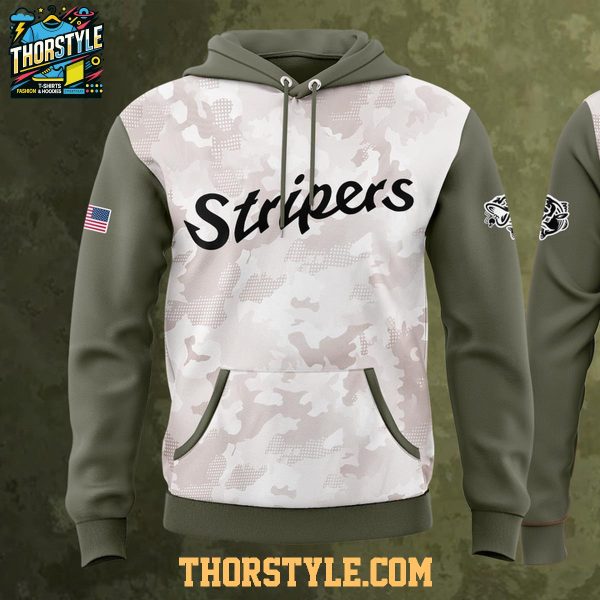 Gwinnett Stripers 2025 Armed Forces Day Celebration Hoodie T-Shirt