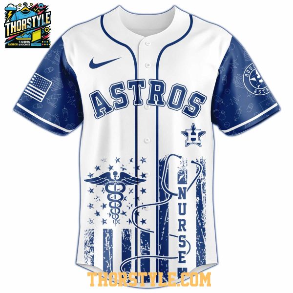 Houston Astros 2025 Nurses Night Appreciation Baseball Jersey