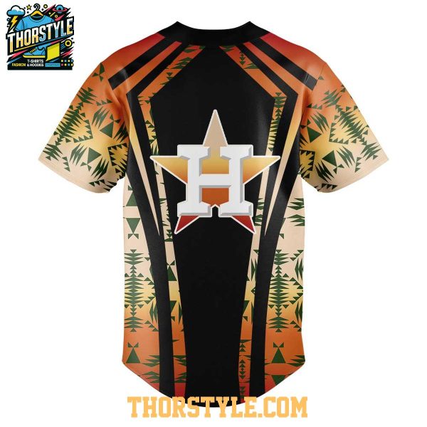 Houston Astros This Is Native American Heritage 2025 Baseball Jersey