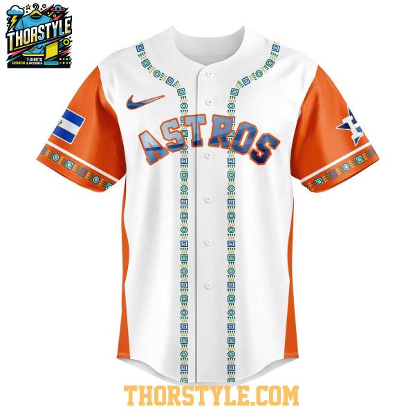 Houston Astros Traditional Salvadoran El Salvador Heritage 2025 Baseball Jersey