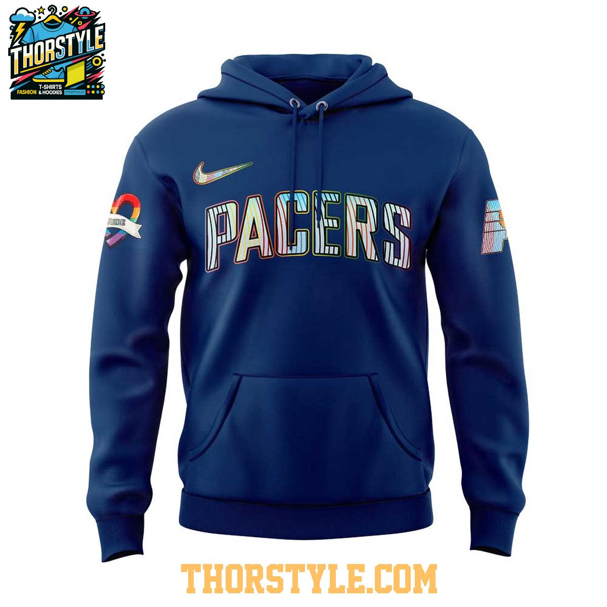 Indiana Pacers LGBTQ Pride 2025 Be The Proud Hoodie T-Shirt Indiana Pacers LGBTQ Pride 2025 Be The Proud Hoodie T-Shirt