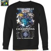 Inter Milan Champions League 2024 2025 Road To Munich Internazionale T Shirt