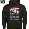 James Bond 007 Thank You For The Memories 63 Years 1962 2025 T Shirt