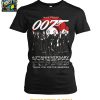 James Bond 007 Thank You For The Memories 63rd Anniversary 1962 2025 Tshirt