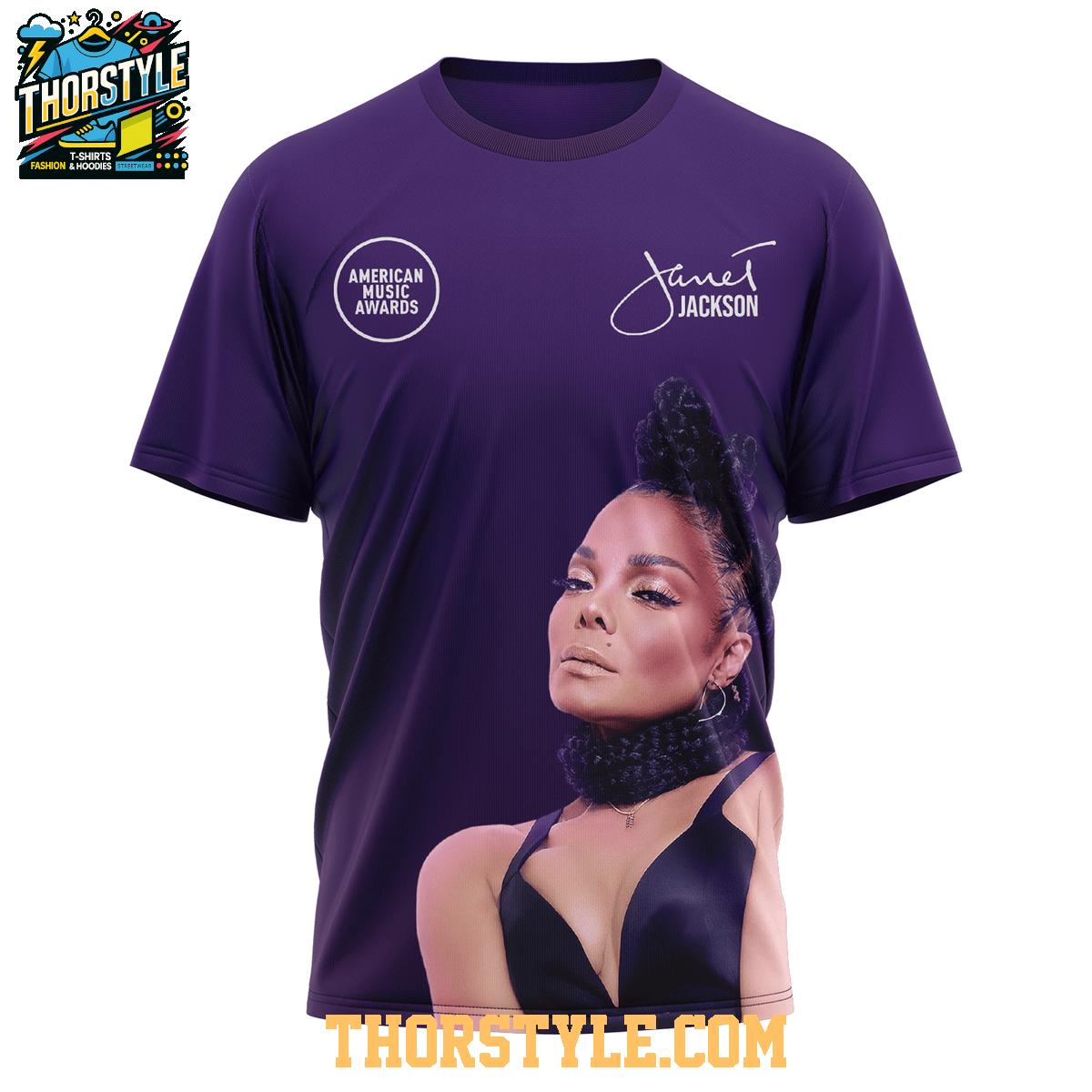 Janet Jackson Icon Award American Music Award 2025 Hoodie T-Shirt Janet Jackson Icon Award American Music Award 2025 Hoodie T-Shirt