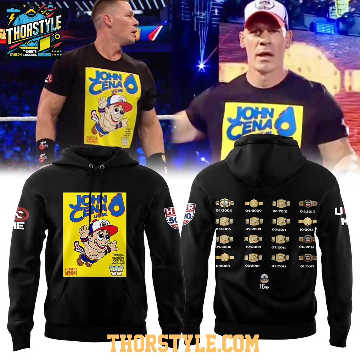 John Cena Hustle Loyalty Respect And His Favorite 2025 Hoodie T-Shirt John Cena Hustle Loyalty Respect And His Favorite 2025 Hoodie T-Shirt