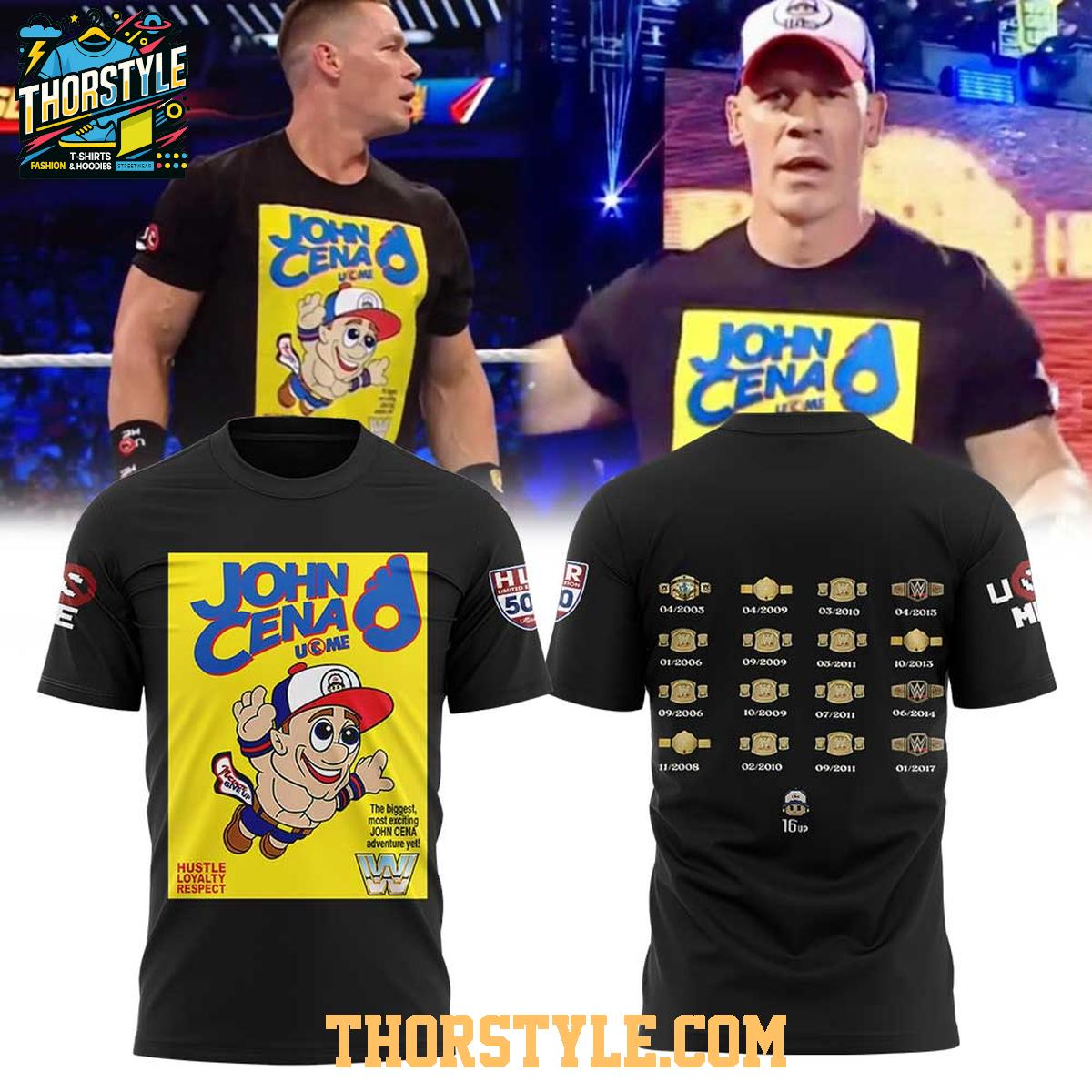 John Cena Hustle Loyalty Respect And His Favorite 2025 Hoodie T-Shirt John Cena Hustle Loyalty Respect And His Favorite 2025 Hoodie T-Shirt