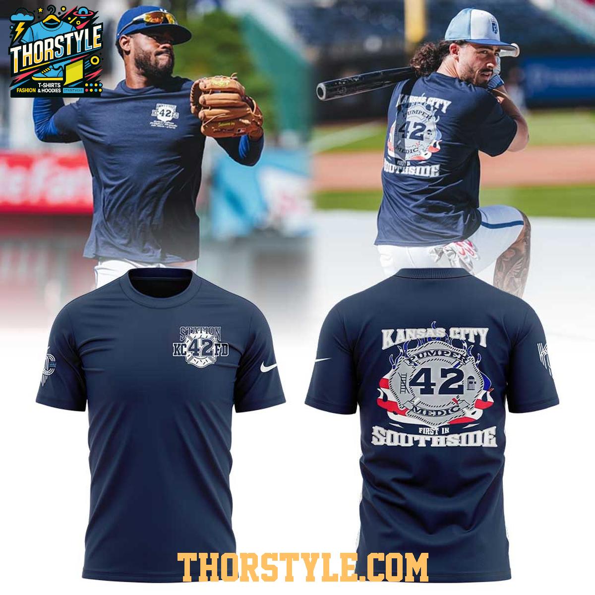 Kansas City Royals First In Southside Pumper Medic 2025 Hoodie T-Shirt Kansas City Royals First In Southside Pumper Medic 2025 Hoodie T-Shirt