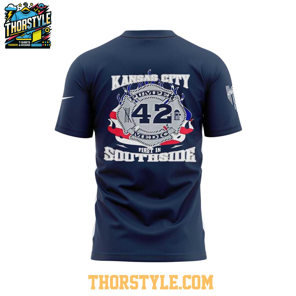 Kansas City Royals First In Southside Pumper Medic 2025 Hoodie T-Shirt Kansas City Royals First In Southside Pumper Medic 2025 Hoodie T-Shirt