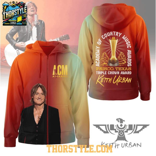 Keith Urban Academy Of Country Music Award 2025 Hoodie T-Shirt