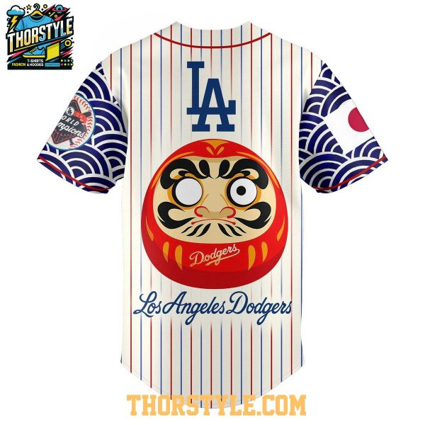 Los Angeles Dodgers 2025 Japanese Heritage Doll Baseball Jersey