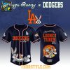 Los Angeles Dodgers Looney Tunes 2025 What's Up Doc Baseball Jersey