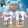Los Angeles Dodgers Teddy Bear 2025 Dream Team MLB Baseball Jersey