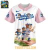 Los Angeles Dodgers Teddy Bear 2025 Dream Team MLB Baseball Jersey