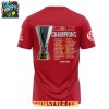 Manchester United Champions Europa League 2024 25 Red Devils Hoodie T Shirt