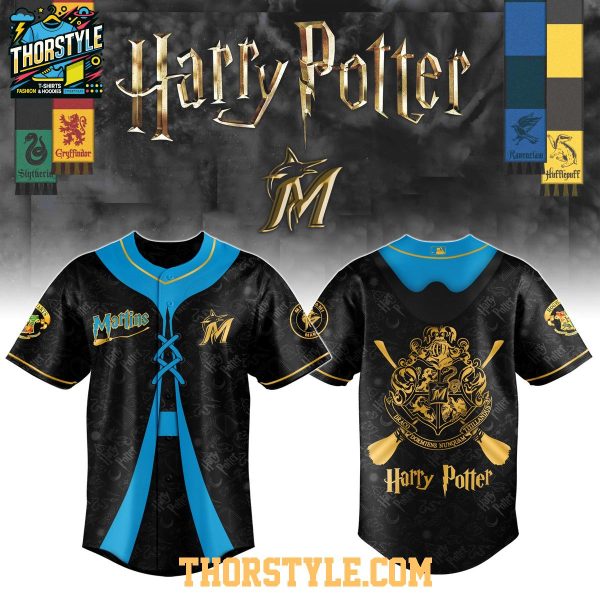 Miami Marlins 2025 Harry Potter Night Magic And Monster Baseball Jersey