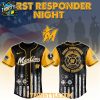 New York Mets MLB Fire Dept Honor 2025 First Responders Night Baseball Jersey