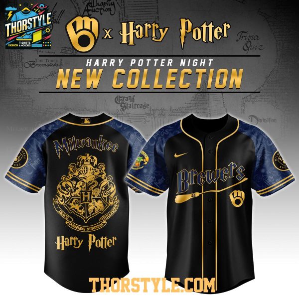 Milwaukee Brewers Harry Potter Night Special 2025 Baseball Jersey