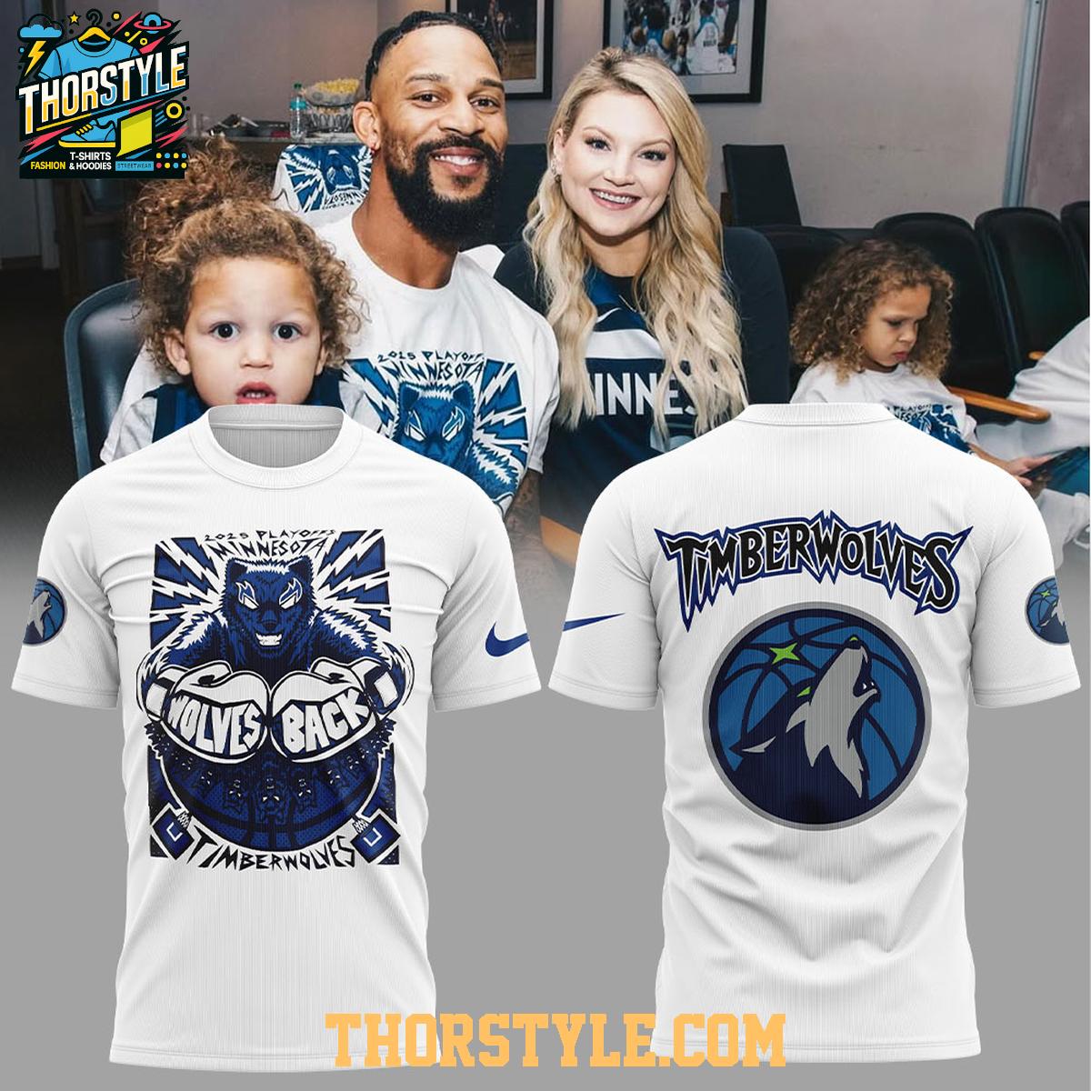 Minnesota Timberwolves 2025 Playoffs Wolves Is Back Champs Hoodie T-Shirt Minnesota Timberwolves 2025 Playoffs Wolves Is Back Champs Hoodie T-Shirt