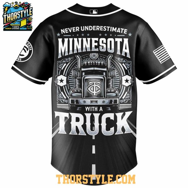 Minnesota Twins Nation Truck Driver Appreciation Week 2025 Baseball Jersey