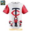 Minnesota Twins Snoopy Happy Fathers Day Peanuts 2025 Baseball Jersey