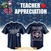 Los Angeles Dodgers Teacher 2025 Appreciation Teach Love Inspire Baseball Jersey