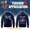 Minnesota Twins Teacher 2025 Teach Love Inspire Honor Hoodie T Shirt