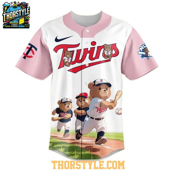 Minnesota Twins Teddy Bear 2025 Dream Team MLB Baseball Jersey