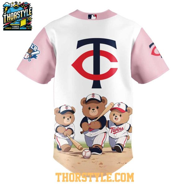 Minnesota Twins Teddy Bear 2025 Dream Team MLB Baseball Jersey
