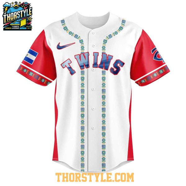 Minnesota Twins Traditional Salvadoran El Salvador Heritage 2025 Baseball Jersey