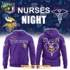 Minnesota Vikings Night Nurses Appreciation Work Of Heart 2025 Hoodie T Shirt