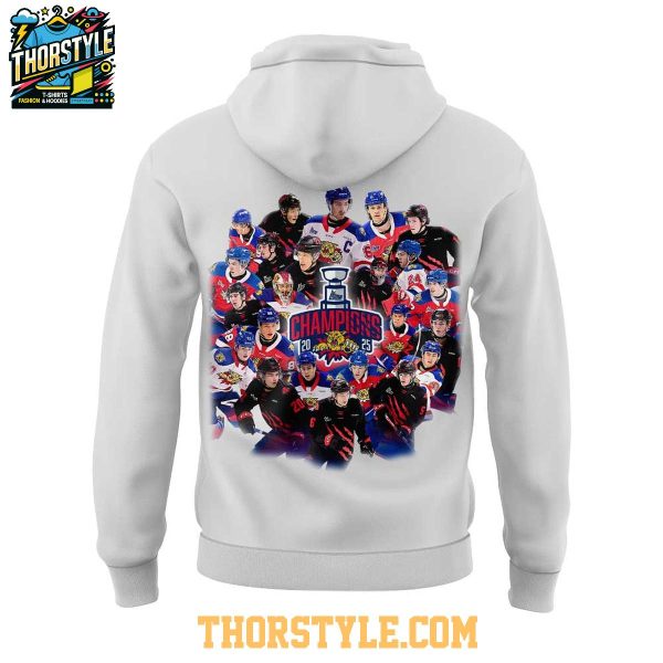 Moncton Wildcats QMJHL Champions 2025 Team Hoodie T-Shirt