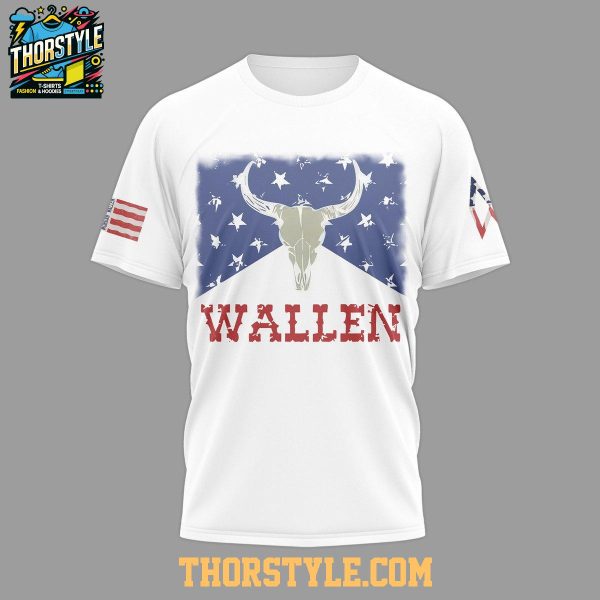 Morgan Wallen 2025 4th Of July God Bless America Hoodie T-Shirt