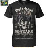 Motorhead 1975 2025 Thank You For The Memories Of 50 Years Tshirt