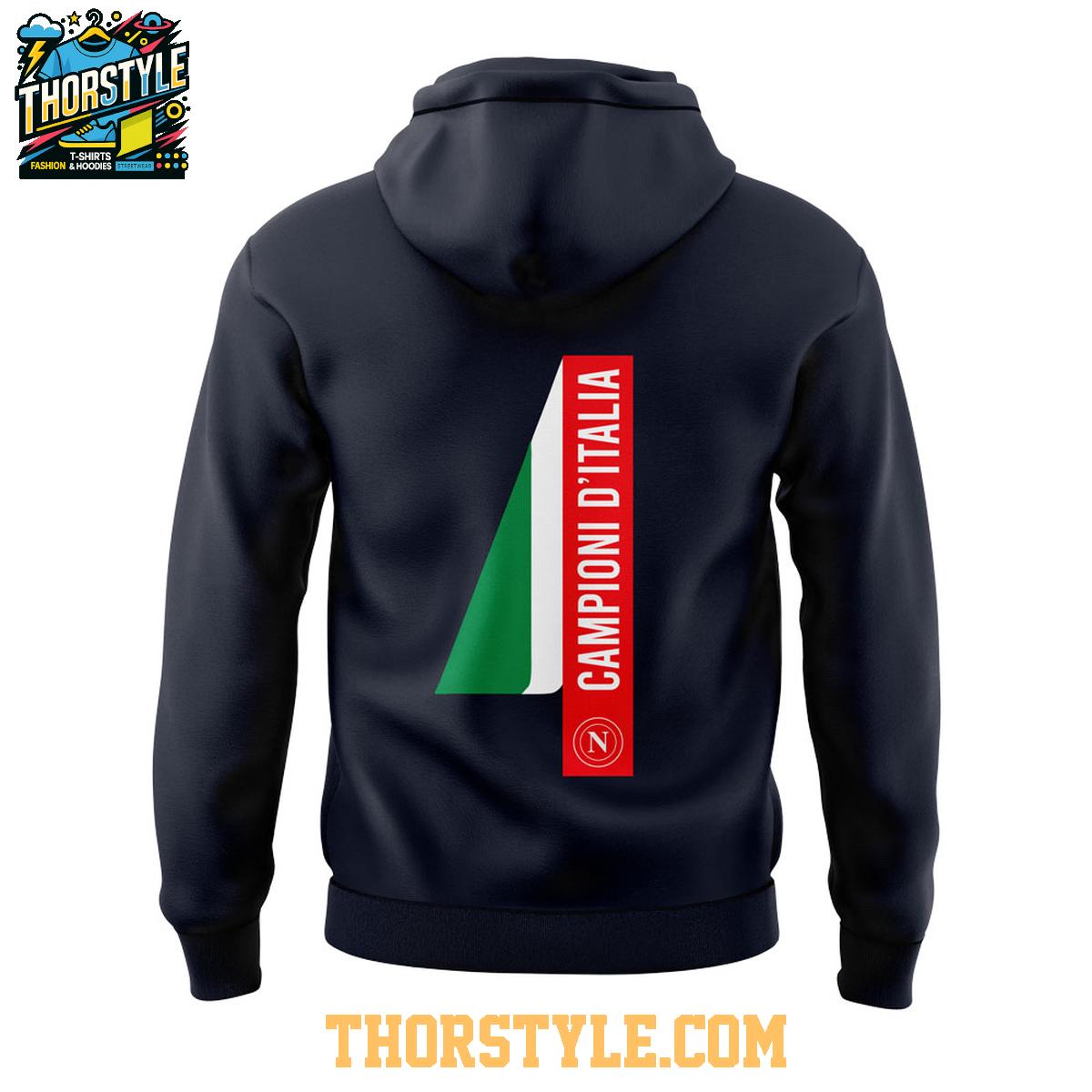 Napoli Campioni d’Italia Do It Again Champions 2024-2025 Hoodie T-Shirt Napoli Campioni d’Italia Do It Again Champions 2024-2025 Hoodie T-Shirt