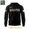New Orleans Saints Nurses Appreciation 2025 Work Of Heart Hoodie T Shirt