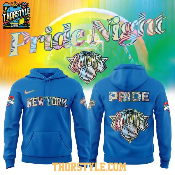 New York Knicks LGBTQ Pride 2025 Be The Proud Hoodie T-Shirt