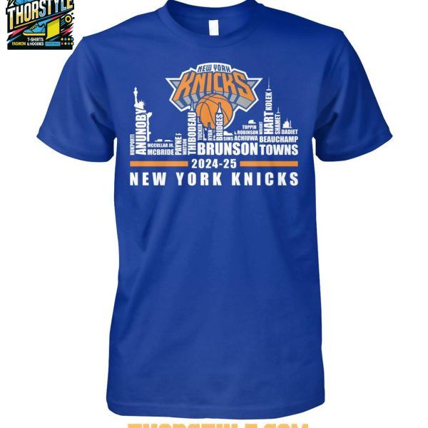 New York Knicks Thank You For The Memories 2024-2025 TShirt
