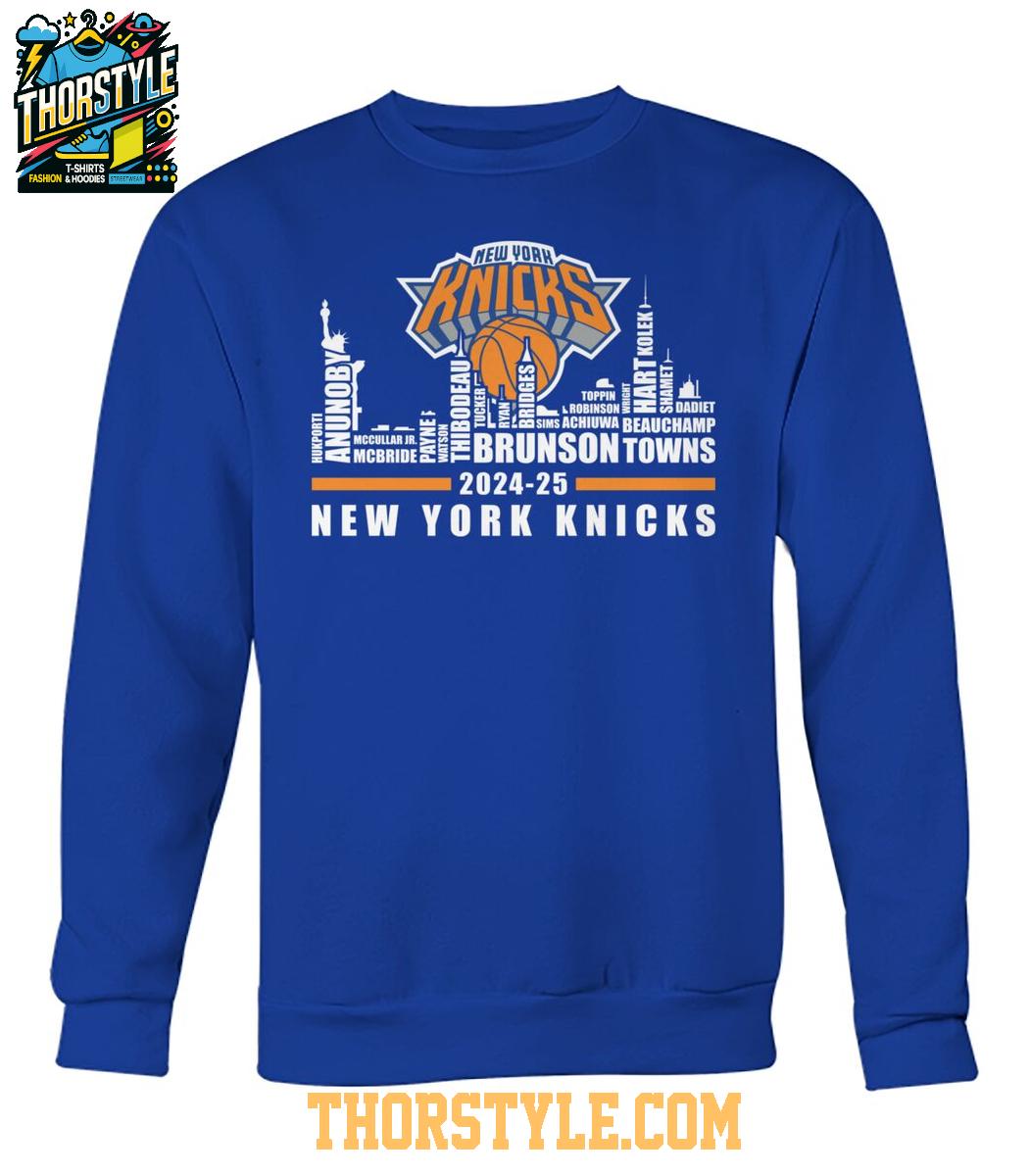 New York Knicks Thank You For The Memories 2024-2025 TShirt New York Knicks Thank You For The Memories 2024-2025 TShirt