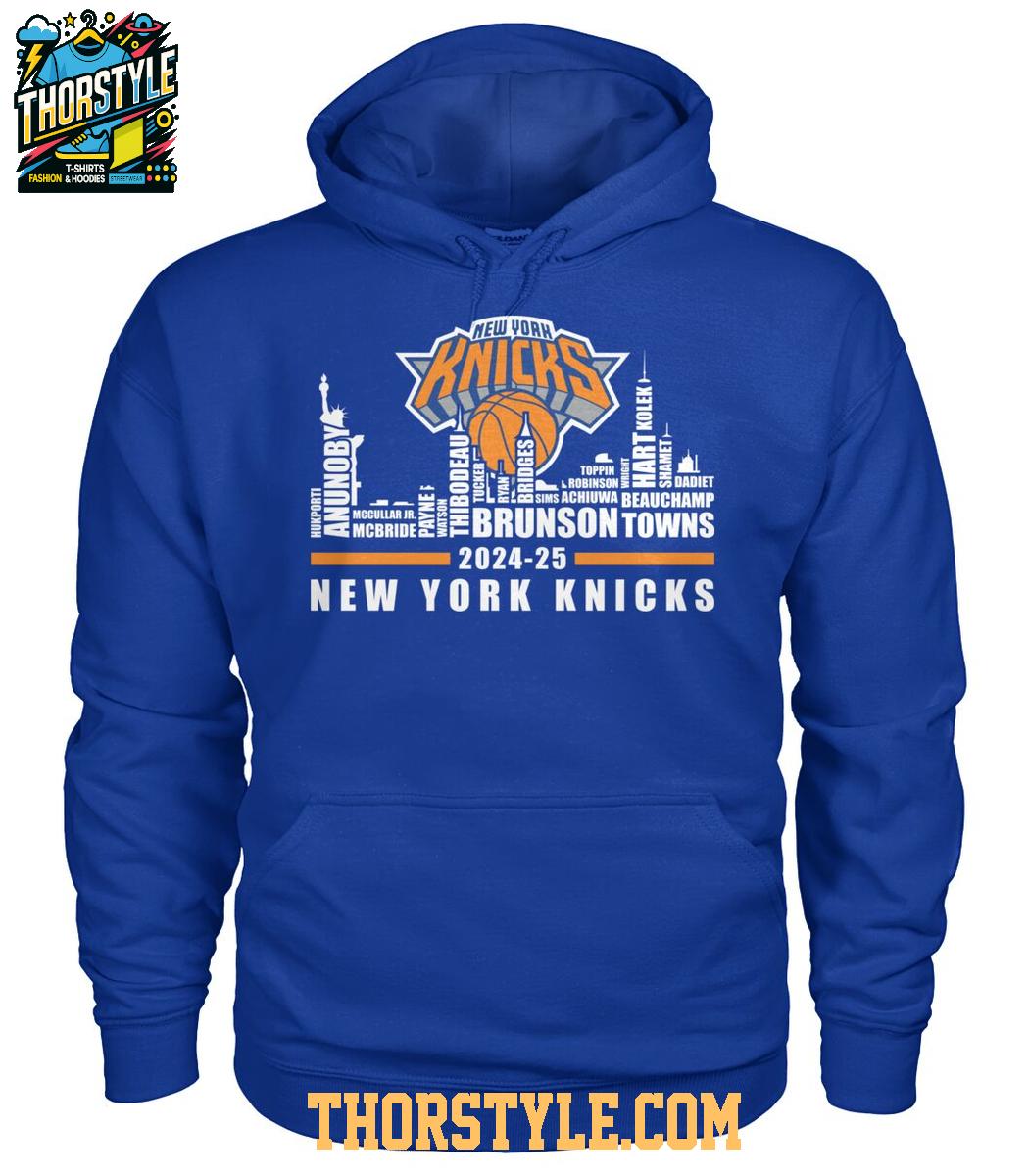New York Knicks Thank You For The Memories 2024-2025 TShirt New York Knicks Thank You For The Memories 2024-2025 TShirt