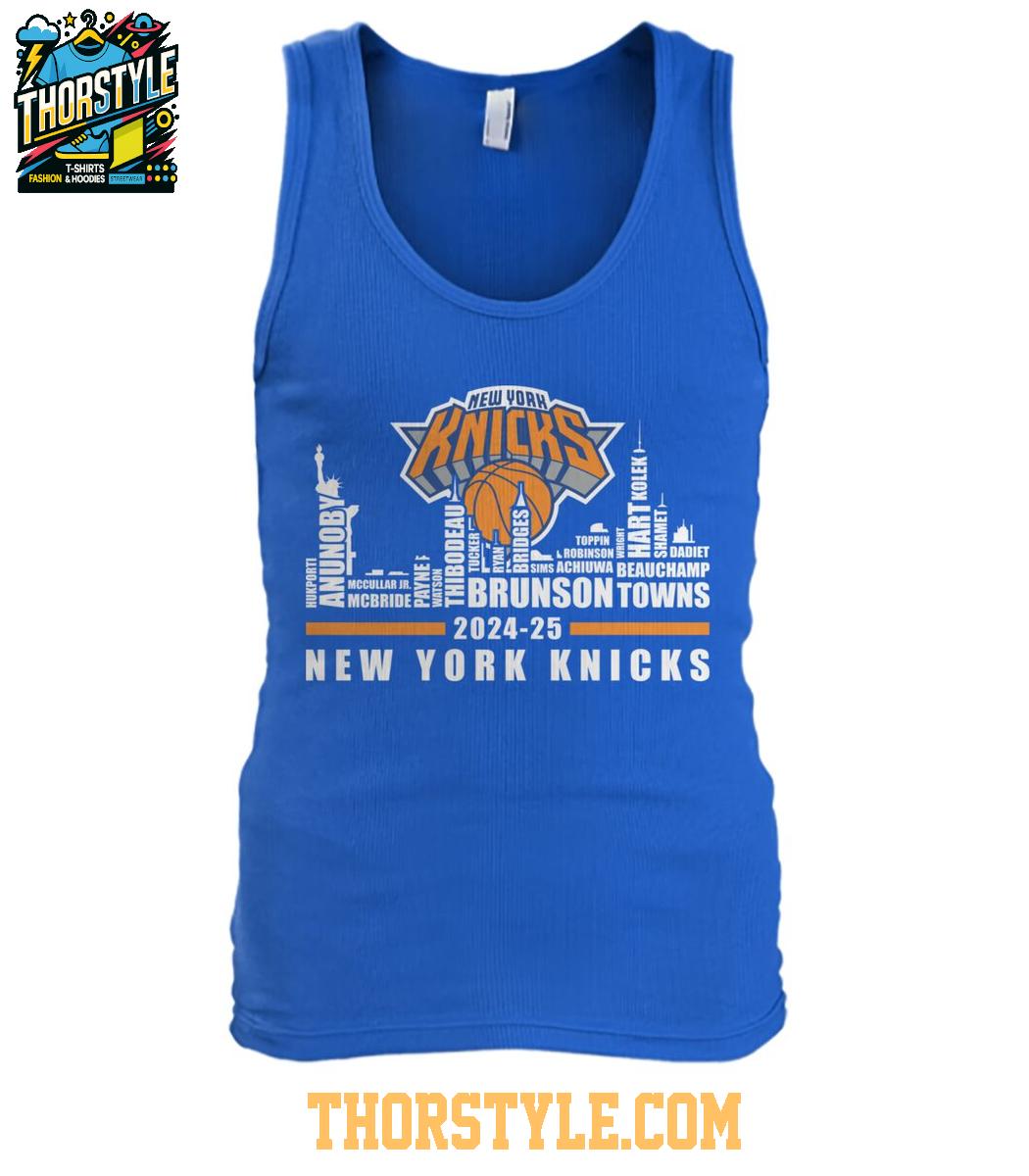 New York Knicks Thank You For The Memories 2024-2025 TShirt New York Knicks Thank You For The Memories 2024-2025 TShirt