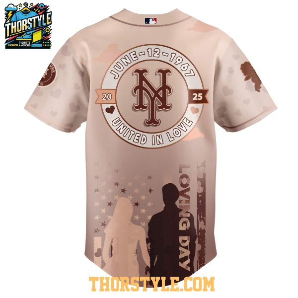 New York Mets Happy Loving Day 1967-2025 Loving Virginia Baseball Jersey