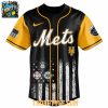 New York Mets MLB Fire Dept Honor 2025 First Responders Night Baseball Jersey