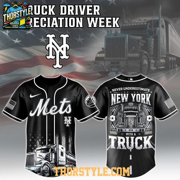 New York Mets Nation Truck Driver Appreciation Week 2025 Baseball Jersey