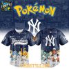Los Angeles Dodgers 2025 Pokémon Pikachu Bulbasaur Charmander Squirtle Baseball Jersey