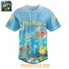 New York Yankees SpongeBob Squarepants 2025 Rainbow Baseball Jersey