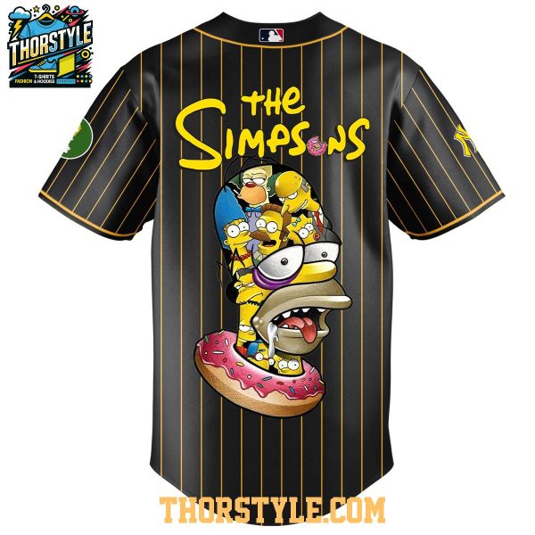 New York Yankees The Simpsons Memories 2025 Personalized Baseball Jersey