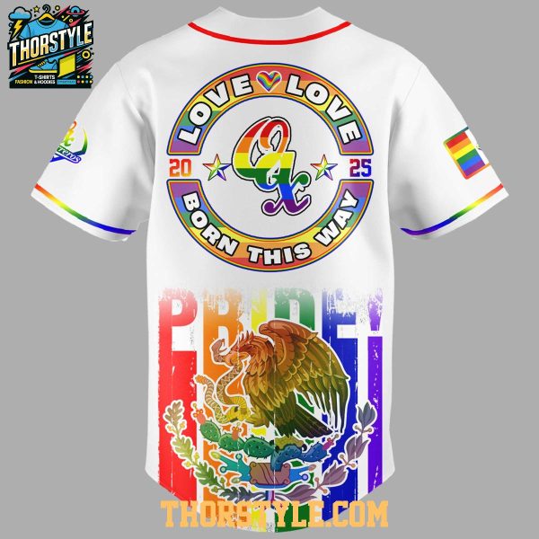 Oaxaca Guerreros 2025 Happy Pride Month Baseball Jersey