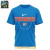 Oklahoma City Thunder 2025 Western Conference Champions Skyline Hoodie T Shirt