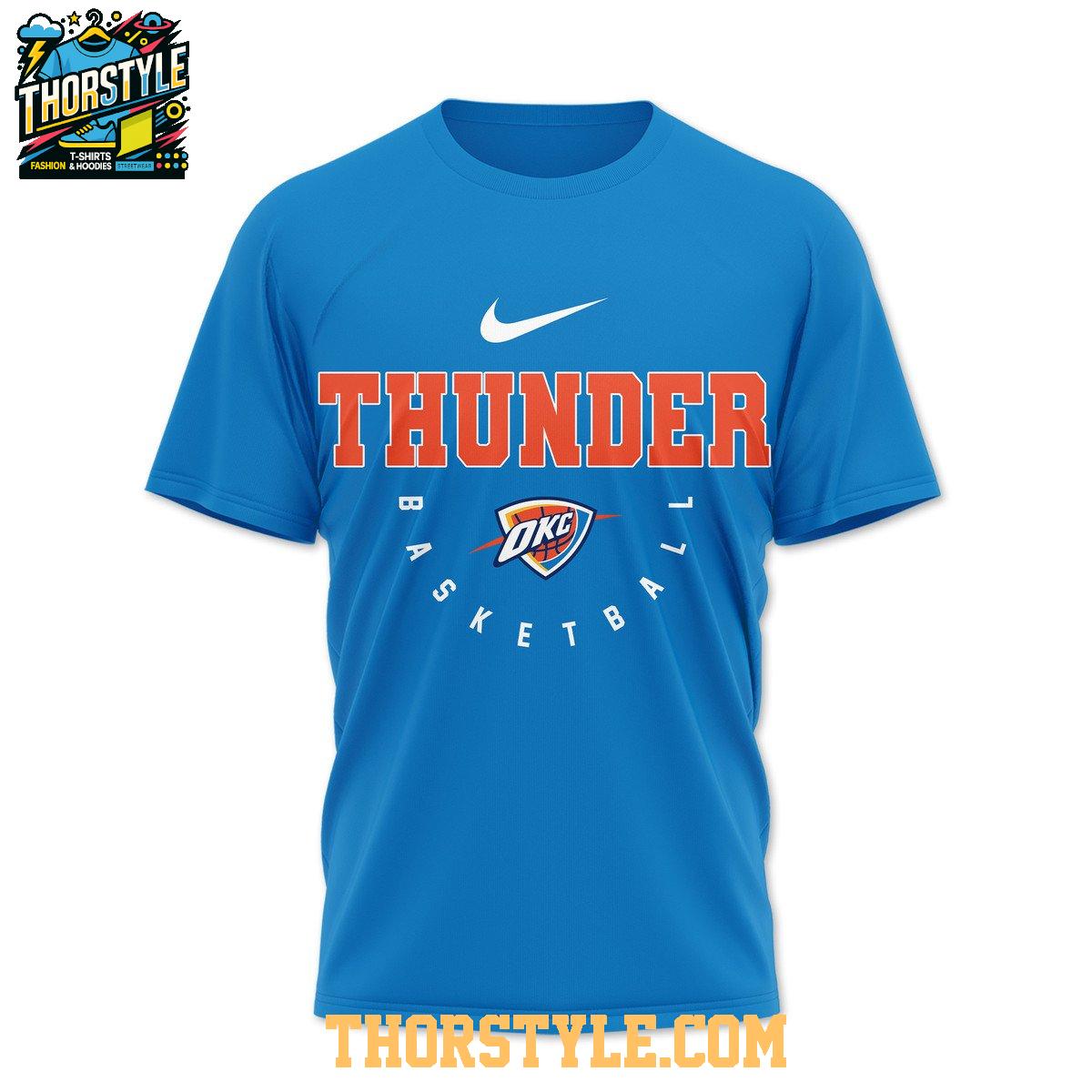 Oklahoma City Thunder 2025 Western Conference Champions Skyline Hoodie T-Shirt Oklahoma City Thunder 2025 Western Conference Champions Skyline Hoodie T-Shirt